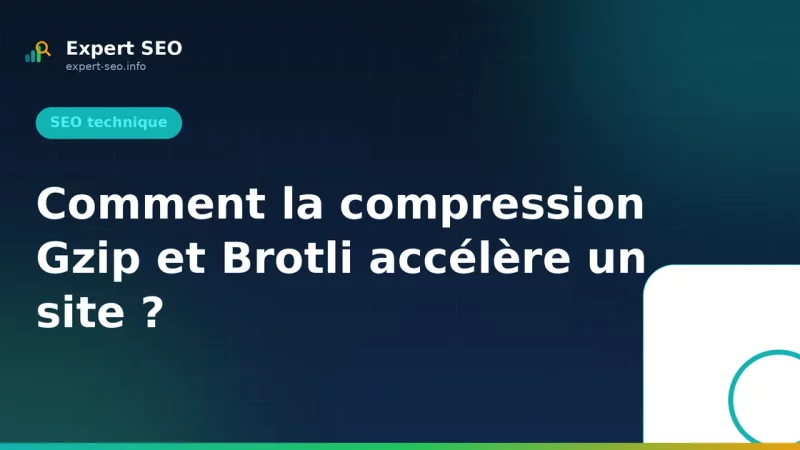 Comment la compression Gzip et Brotli accélère un site ?