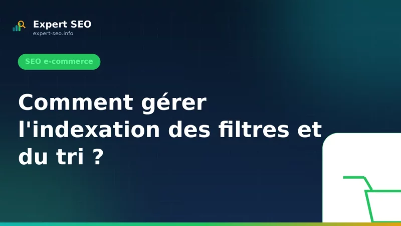 Comment gérer l'indexation des filtres et du tri ?