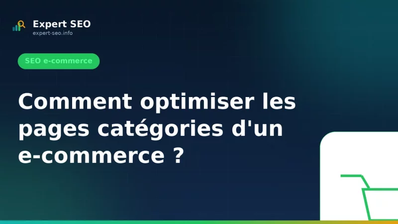 Comment optimiser les pages catégories d'un e-commerce ?
